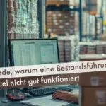 4 Gründe, warum eine Bestandsführung mit Excel nicht gut funktioniert