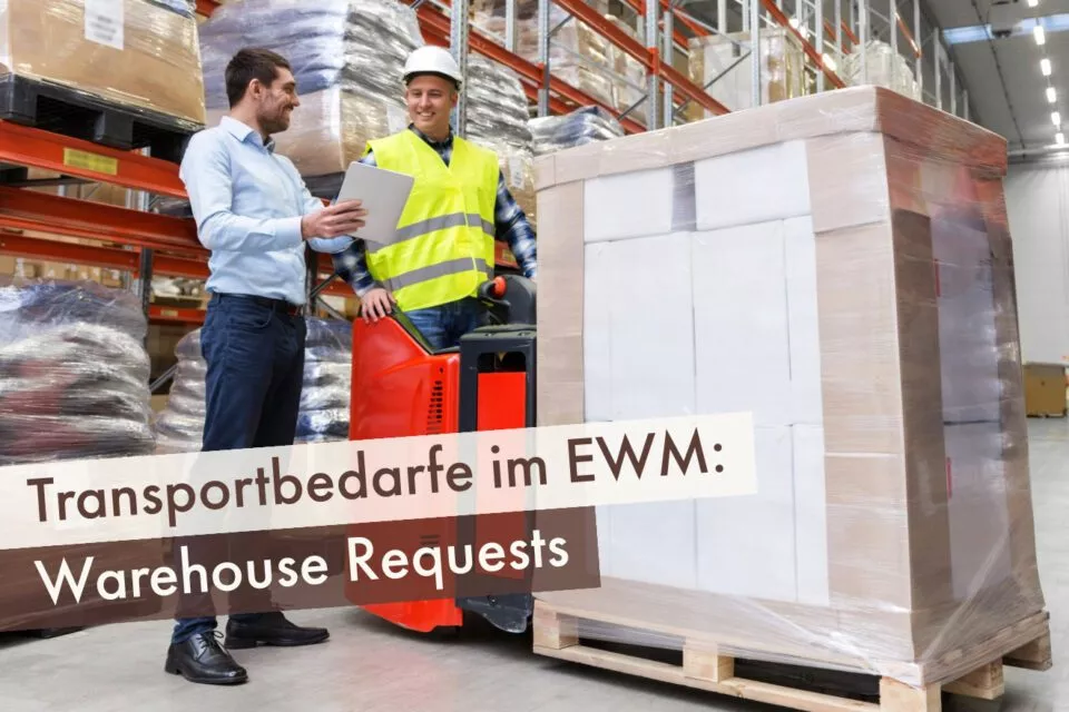 Transportbedarfe im EWM: Warehouse Requests