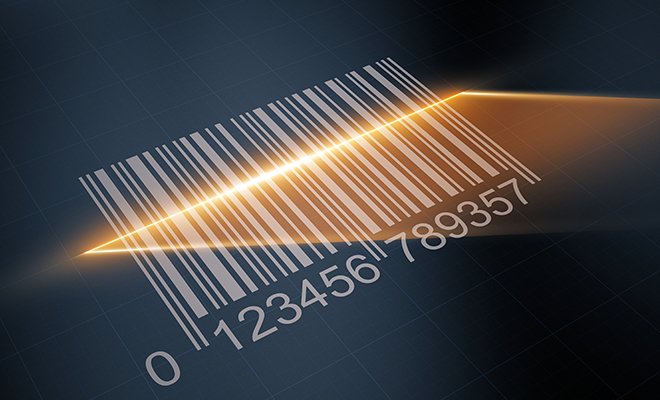 Barcodes sind günstig in der Anschaffung und essentiell für die Pick-by-Scan Methode. 