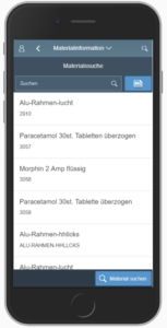 App: Inventurz&auml;hlung erfassen