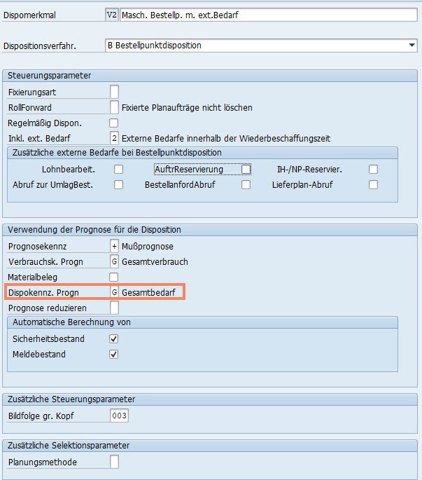 Disposition in SAP MRP - Teil 1