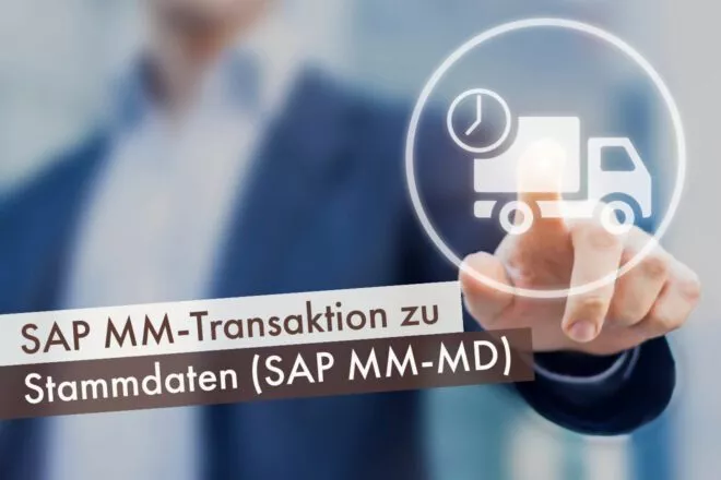 SAP MM-Transaktion zu Stammdaten (SAP MM-MD)