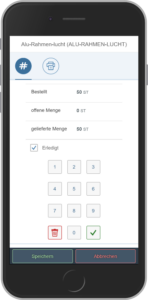 SAP MM App: Wareneingang zur Bestellung