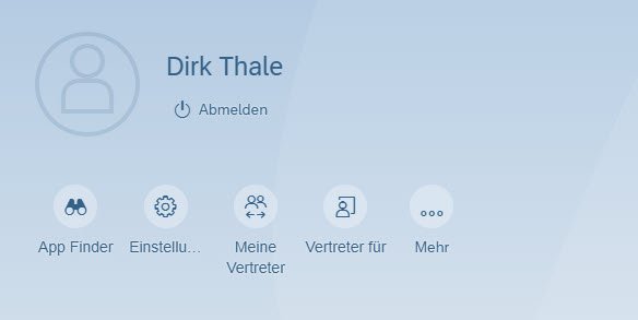 Fiori App Dirk Thale