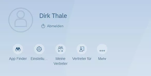 Fiori App Dirk Thale