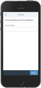 App: Inventurz&auml;hlung