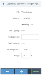 App: Transportauftrag quittieren
