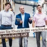 So nutzen Sie IDocs in den verschiedenen Logistik-Modulen in SAP