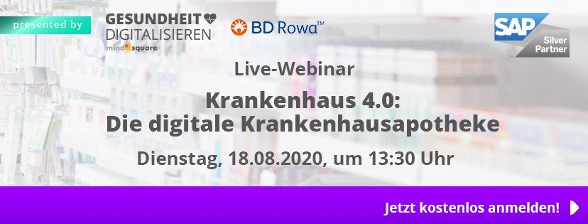 Webinar: Digitale Krankenhausapotheke