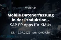 Webinar MDE in der Produktion SAP PP Apps für KMUs