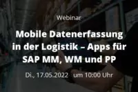 Webinar: MDE in der Logistik - Apps für MM, WM, PP