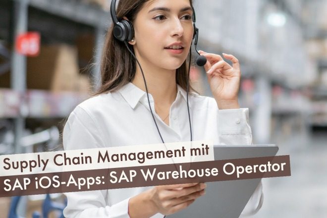 iOS-App: SAP Warehouse Operator