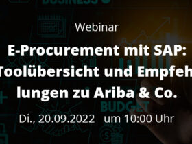 Webinar E-Procurement mit SAP 20220920 Beitrag