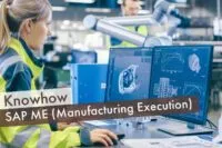 SAP ME (Manufacturing Execution)