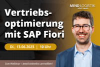 Webinar - Vertriebsoptimierung mit SAP Fiori 20230613 Beitrag