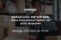 Einkauf unter S/4HANA