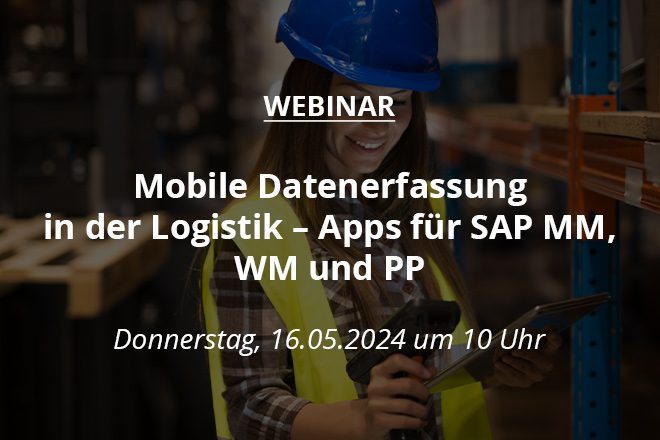 Mobile Datenerfassung in der Logistik