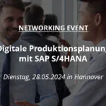 Beitragsbild Networking Produktionsplanung