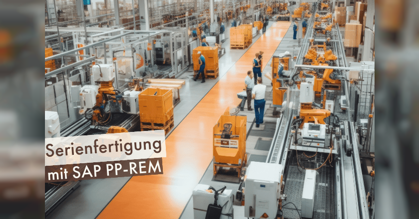 Serienfertigung mit SAP PP-REM | Mindlogistik