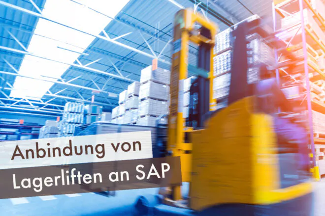 Anbindung von Lagerliften an SAP