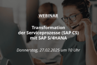 Webinar SAP CS