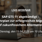 Live-Webinar SAP GTS