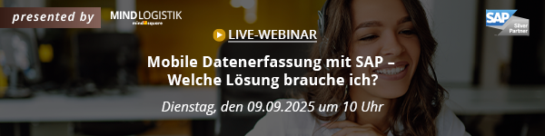 Live-Webinar: Mobile Datenerfassung mit SAP