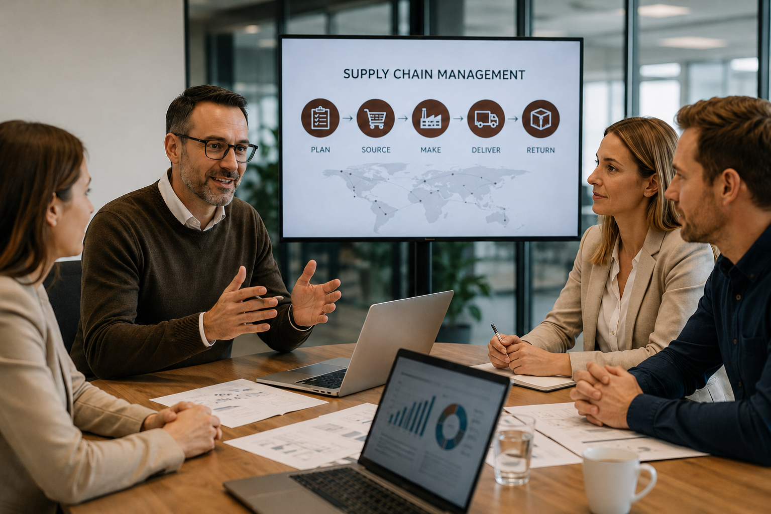 Beitragsbild: Beratung Supply Chain Management