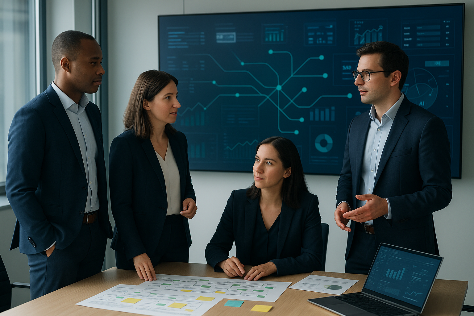 Beitragsbild: KI Transformation Office für die Supply Chain