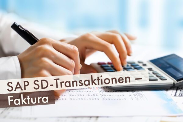 SAP SD-Transaktionen – Faktura