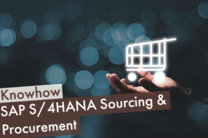S/4HANA Sourcing & Procurement Grafik Einkaufswagen