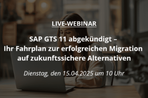 Live-Webinar SAP GTS